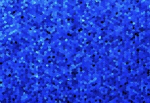 Blue Mosaic Tiles Background
