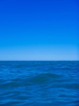 Blue Sea And Sky Background