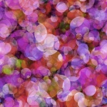 Bokeh Colorful Seamless Background