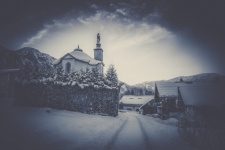 Chapel In The Alps