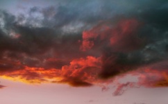 Kite Clouds Sunset