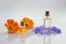 Essential Oils With Flowers