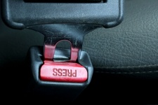 Fastening A Car Seatbelt
