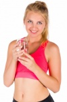 Fit Woman With A Glass Of Water