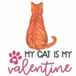 Ginger Cat Valentine