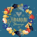 Hanukkah Wreath