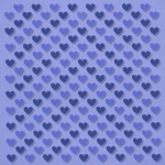 Hearts Valentines Day Background Blah