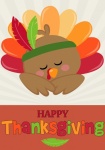 Thanksgiving Turkey Greeting