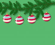 Christmas Balls Illustration