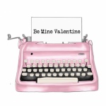 Valentine Vintage Typewriter