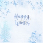 Happy Winter Wintry Card
