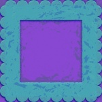 Textured Square Frame