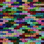 Colorful Bricks Paper