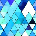 Triangle Grunge Background