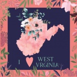 I Love West Virginia Poster
