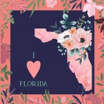 I Love Florida Poster