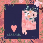 I Love Alabama Poster