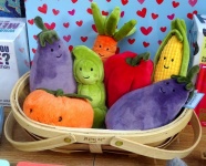Jellycat Vegetable Display Basket