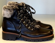 Ladies Winter Ankle Lacing Boots