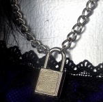 Necklace And Padlock Pendant