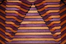 Purple And Gold Wood Background