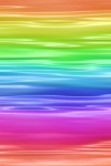 Rainbow Colors Foil Art