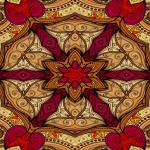 Red And Gold 005