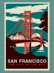 San Francisco Travel Poster
