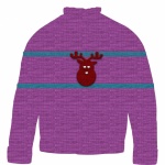 Ugly Christmas Reindeer Sweater