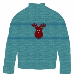 Ugly Christmas Reindeer Sweater