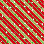 Christmas Paper Stripes Stars