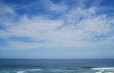 White Clouds Over The Indian Ocean