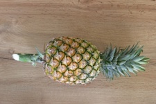 Whole Pineapple Above View