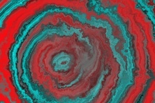 Swirl Painted Abstract Art