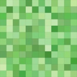 Cube Background Green Pattern