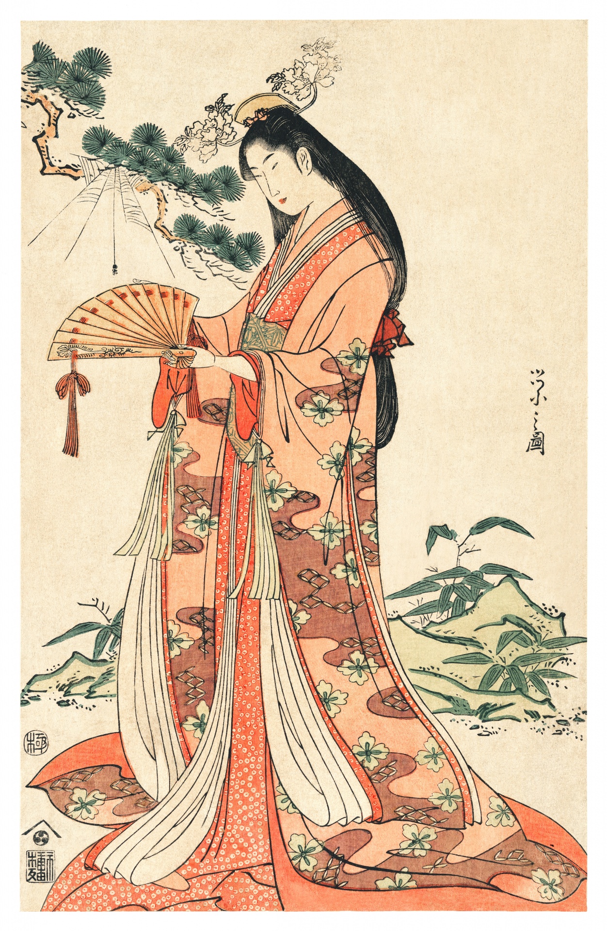 Woman Geisha China Art