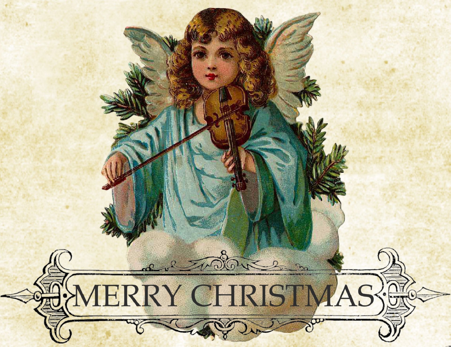 Vintage Christmas Angel