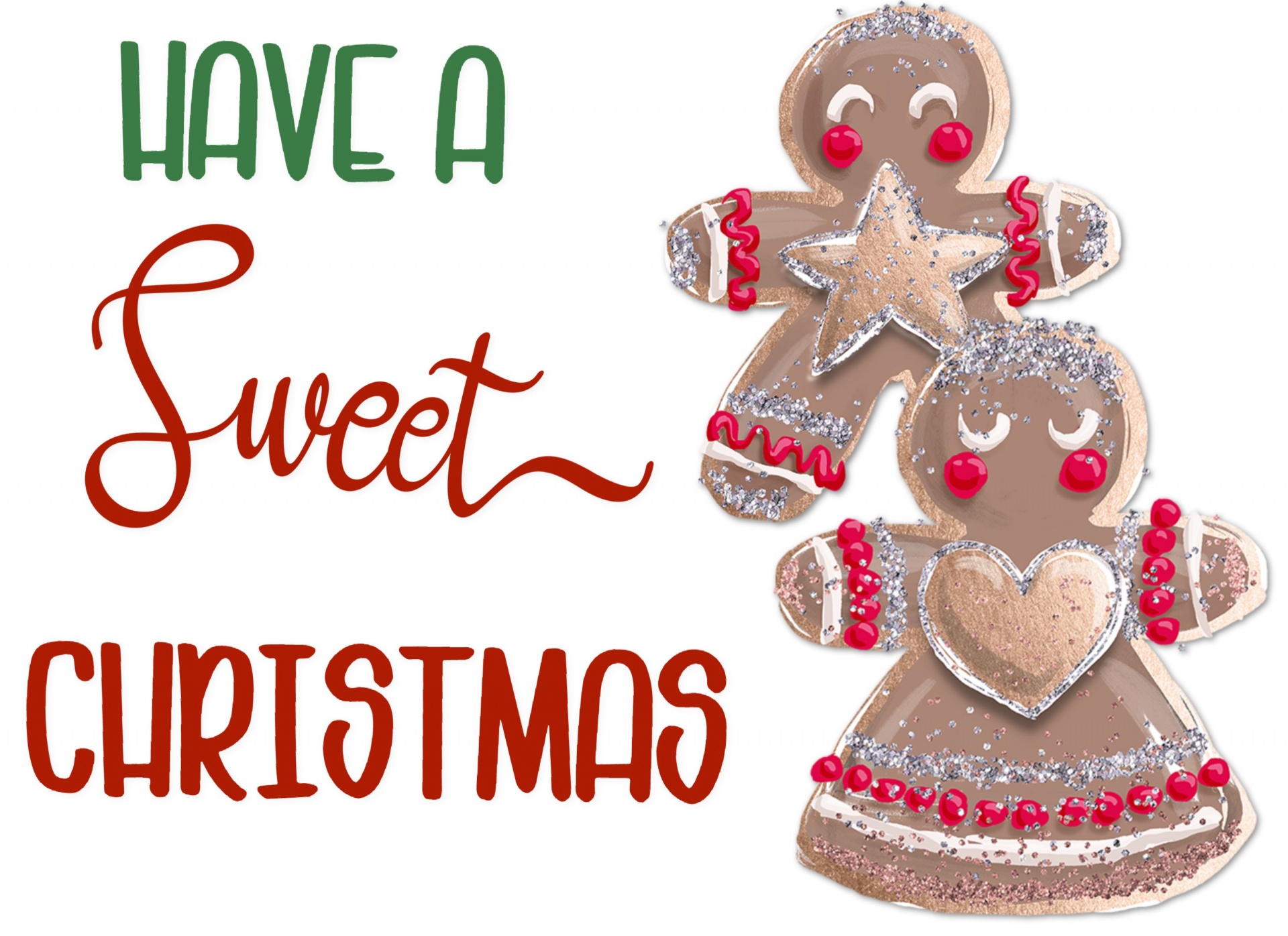 Have A Sweet Christmas Poster