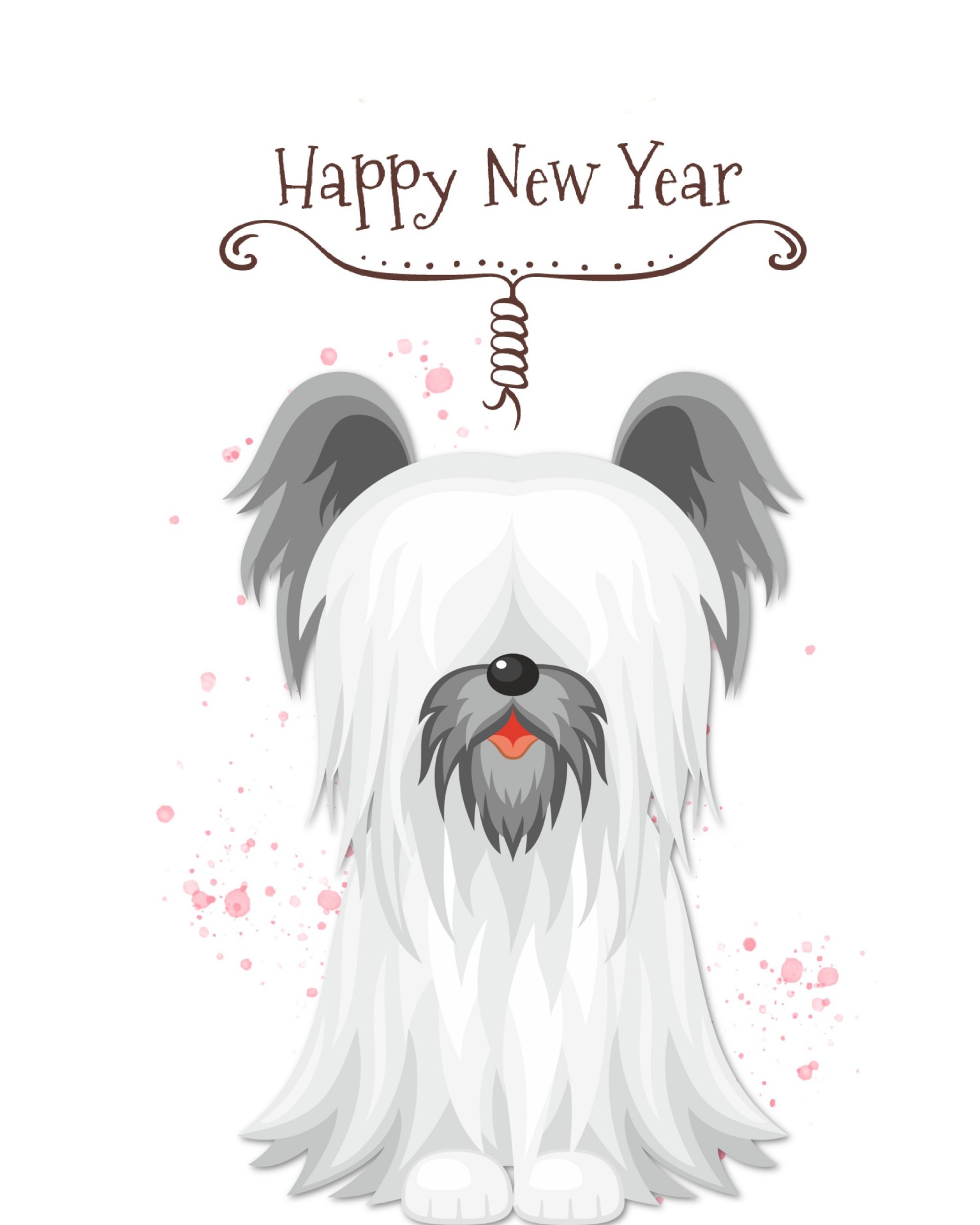 Skye Terrier New Year