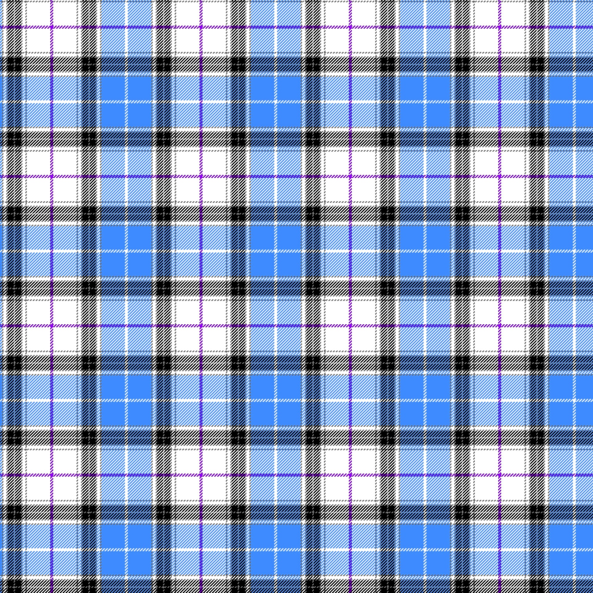 Checkered Blue White Background