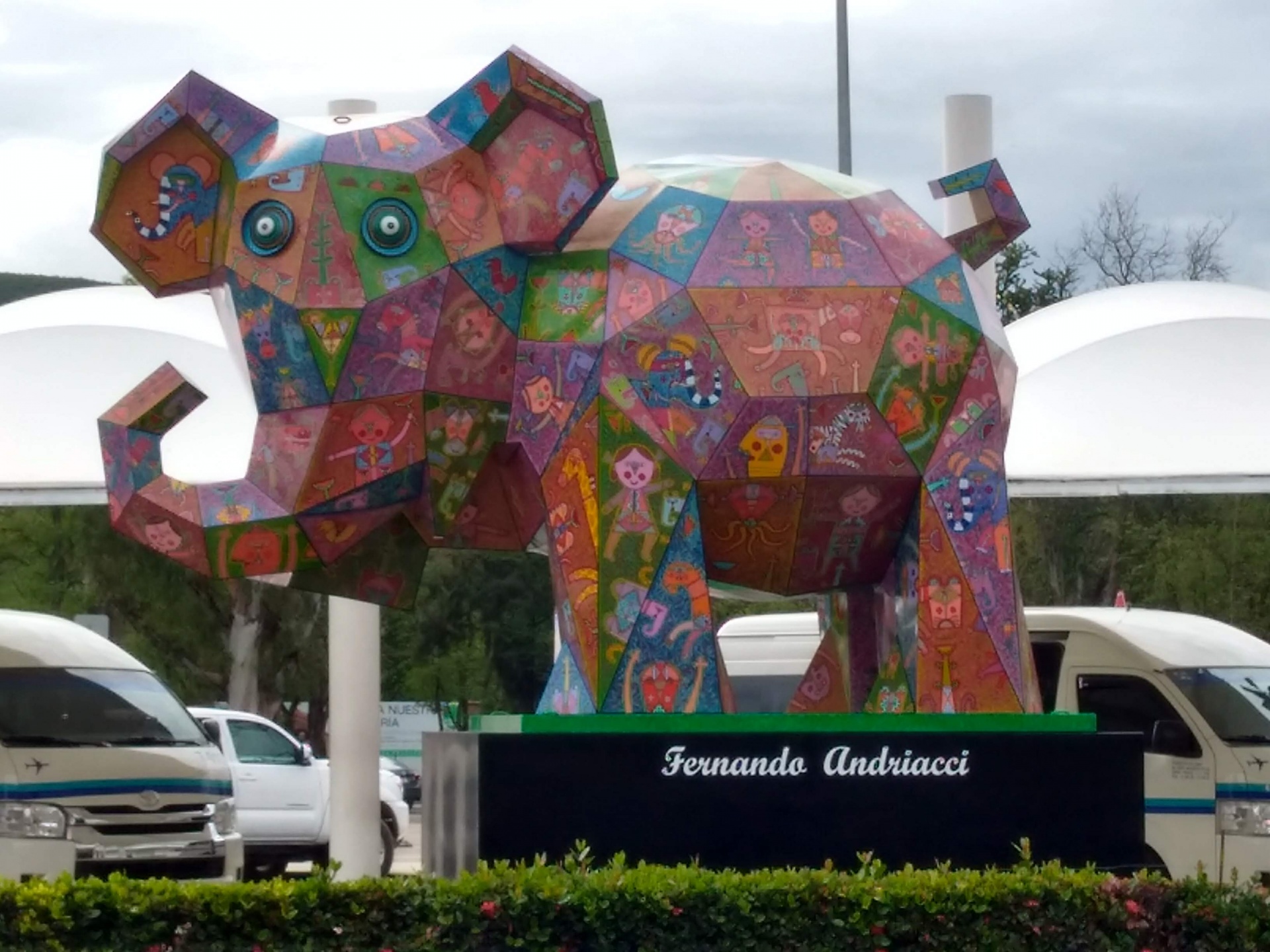 Oaxaca Airport Elephant