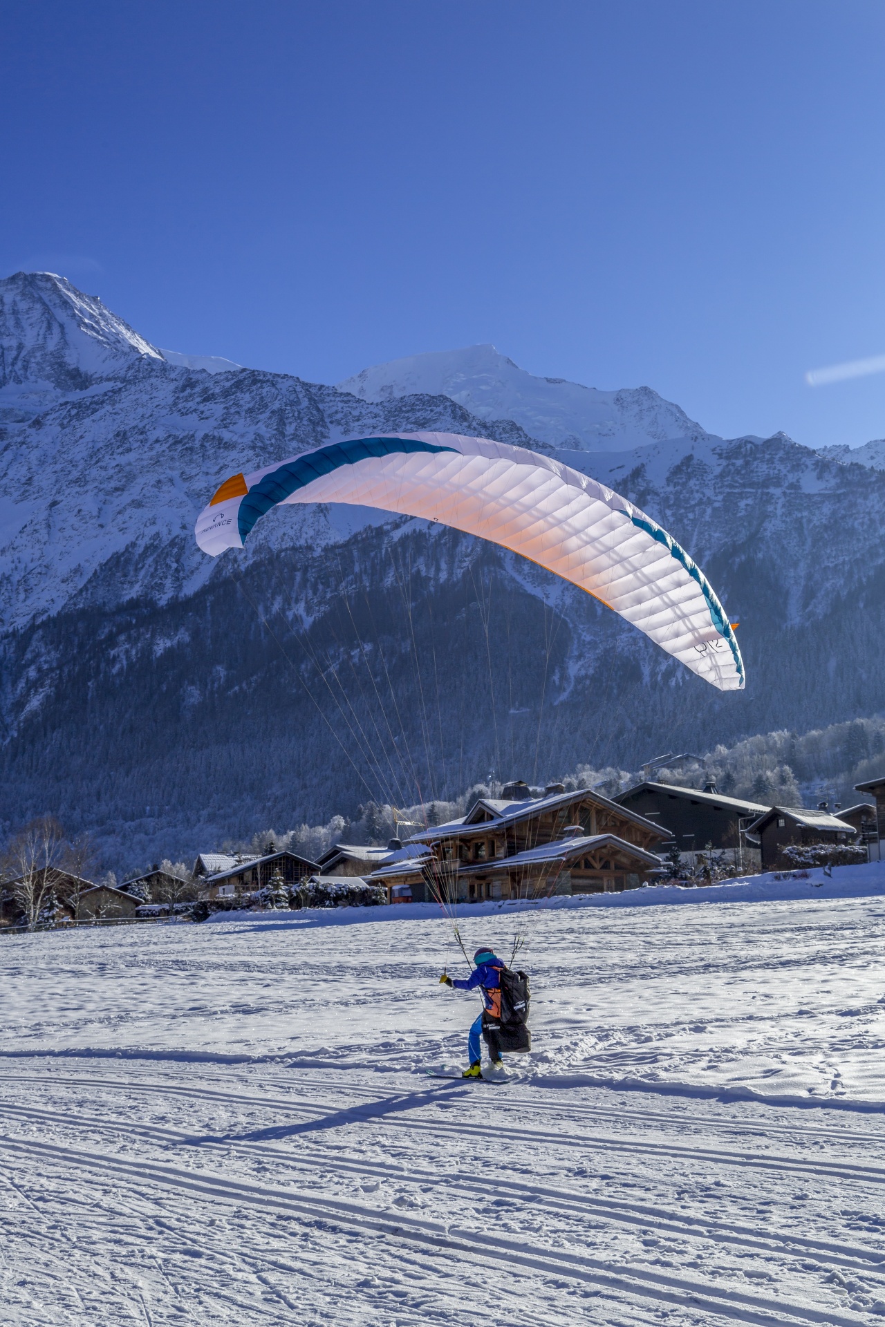 Paraglider Sport , Winter