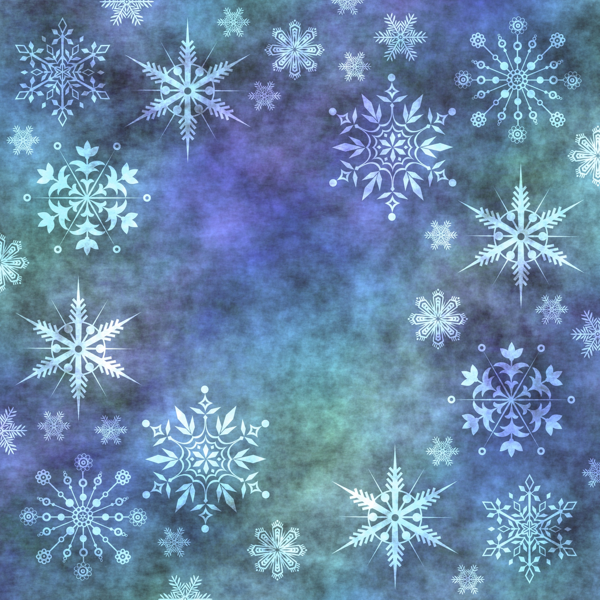 Snowflakes Winter Christmas