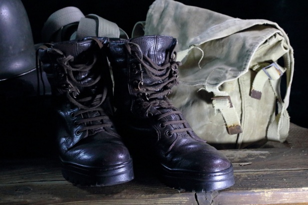 Brown Leather Combat Boots Free Stock Photo - Public Domain Pictures