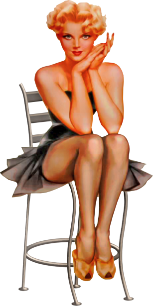 Pin Up Girl 40's-50's Free Stock Photo - Public Domain Pictures