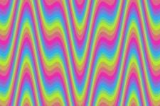 Abstract Waves Stripes Pattern