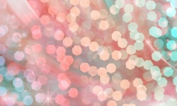 Bokeh Abstract Background Red