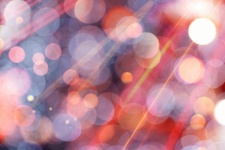 Colorful Lights Bokeh Background