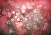 Bokeh Lights Red Background