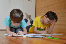 Children With Coloring